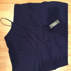 Lulu’s NWT Navy Blue wrap dress